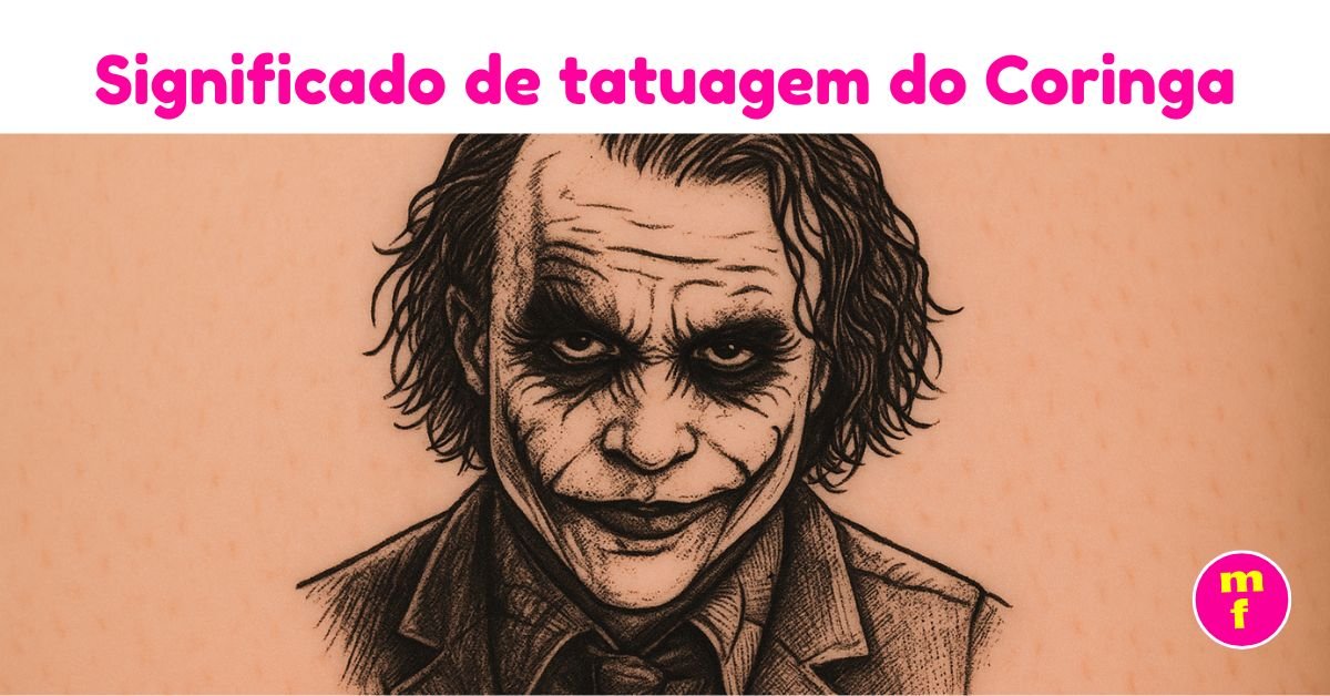 O que significa a tatuagem de Coringa? É proibido fazer? | Minha Fofoca