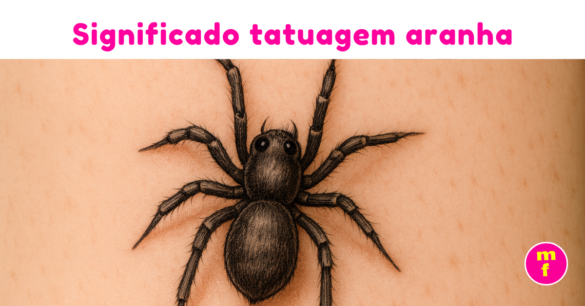 O que significa a tatuagem de aranha? Descubra todos os simbolismos e ...