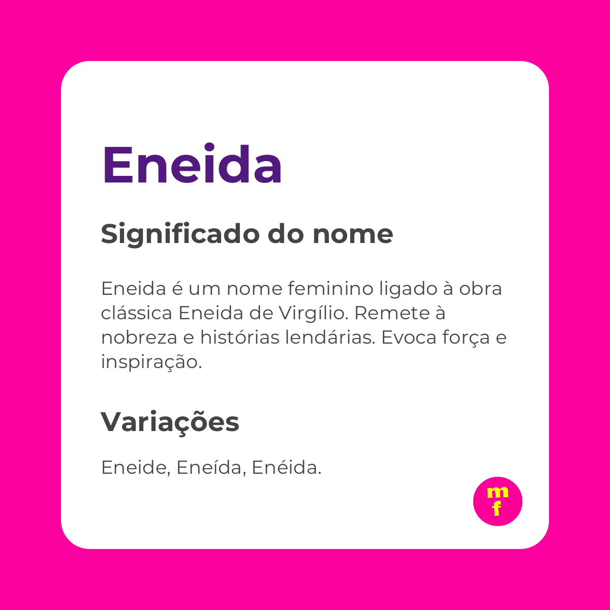 O que significa o nome Eneida? Descubra a origem, história e curiosidades