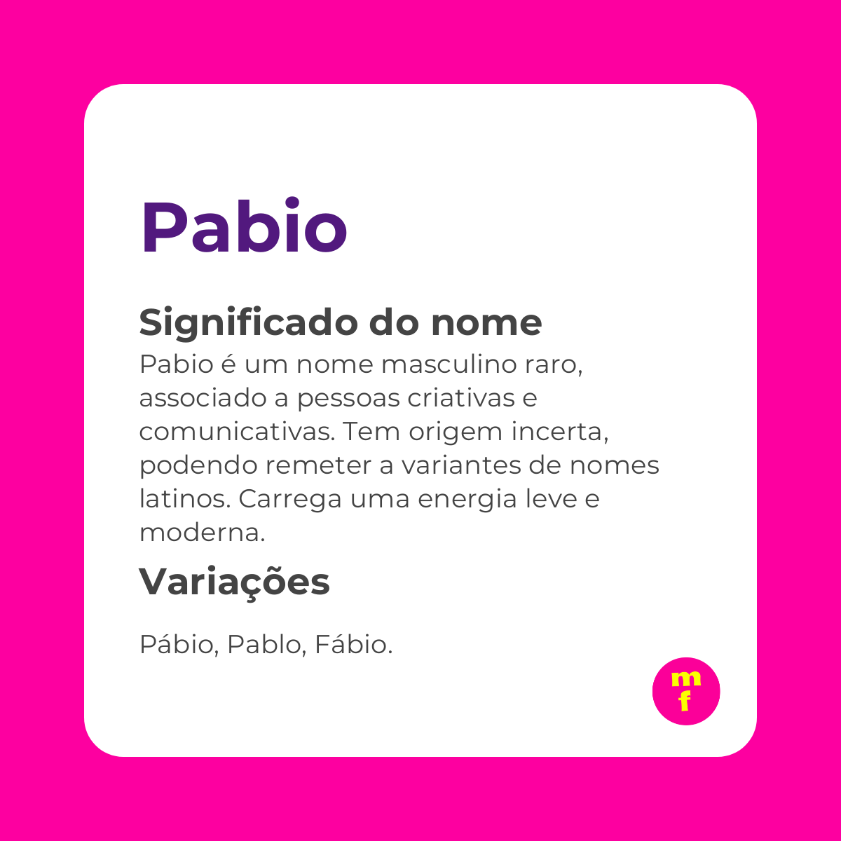 O que significa o nome Pabio? Descubra a origem, curiosidades e influência desse nome único