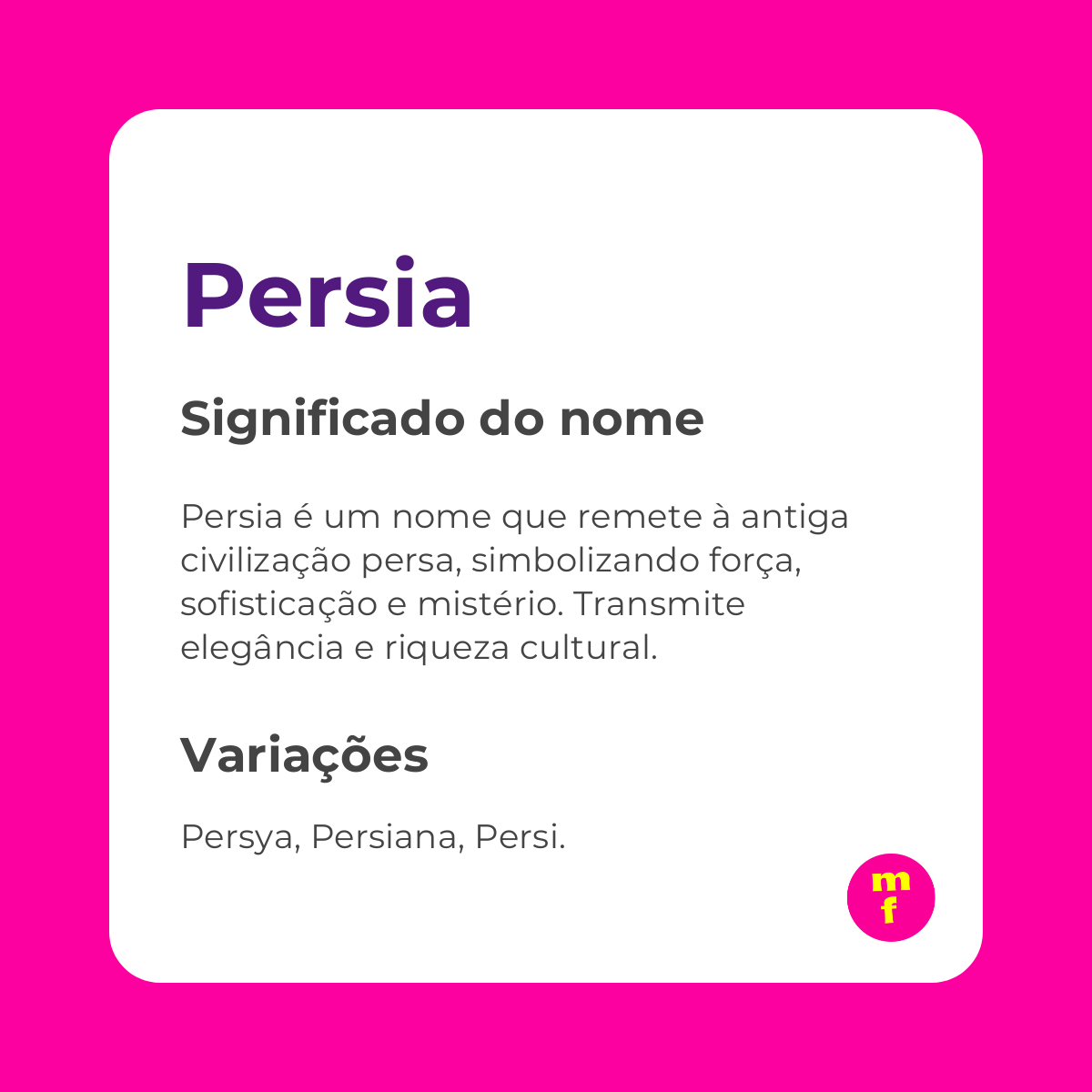 O que significa o nome Persia? Origem, história e curiosidades