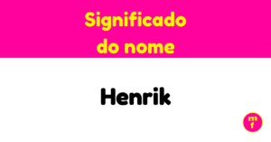 O que significa o nome Henrik? Descubra a origem, história e curiosidades