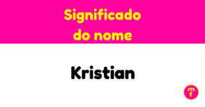 O que significa o nome Kristian?
