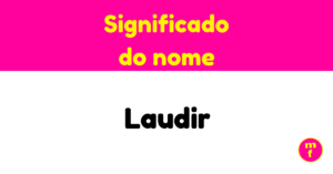 O que significa o nome Laudir?