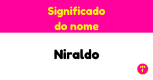 O que significa o nome Niraldo?